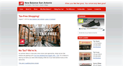 Desktop Screenshot of newbalancesa.com